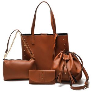 KIT 4  Bolsa Feminina Transversal Tiracolo