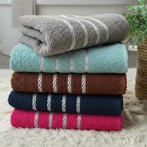 Kit Toalhas Rosto 100% Algodão Alta Absorção Toalha Rosto