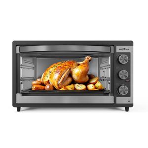 Forno Elétrico Britânia 49L Preto Dupla Resistência BFE49