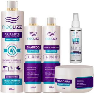 Kit Selagem + Kit Pós-Química | Shampoo - Condicionador - Máscara