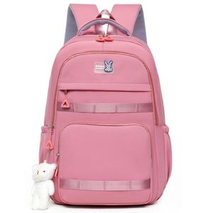 Mochila Feminina unissex para escola Trabalha Nylon impermeável