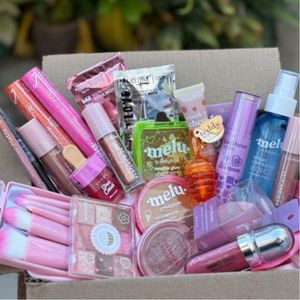 Kit de Maquiagens 10 Produtos Ruby Rose Melu Vivai Spcolors Melhores Marcas Dia das Crianças Menina Black Friday