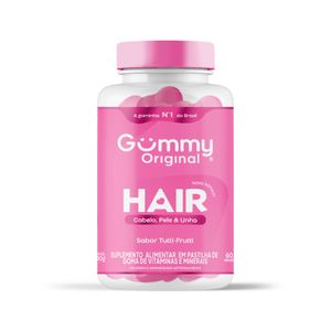 Gummy Original - Hair Suplemento Vitamina Para Cabelo E Unhas Em Goma