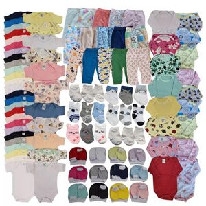 Kit 32 peças enxoval bebê em algodão antialergico