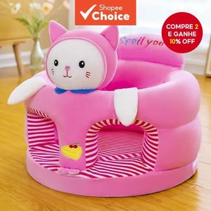 Capa De Assento De Apoio Para Bebês , Cadeira De Pelúcia Aprender A Sentar , Brincar , Lavável , Sem Enchimento , Verão