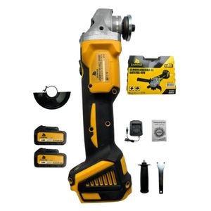 48V Esmerilhadeira Angular Politriz/lixadeira E Esmerilhadeira 11000rpm 2 Bateria 125mm